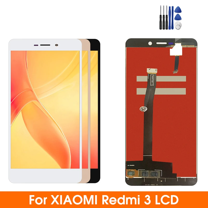 

Для Xiaomi Redmi 3 S ЖК-дисплей сенсорный экран дигитайзер в сборе на Xiami Red Mi 3 S Redmi3 Pro LCD 100% тест