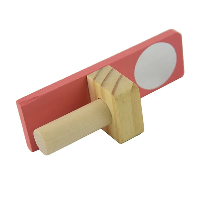 

5Pcs Colorful Wooden Dollhouse Furniture Bathroom Set