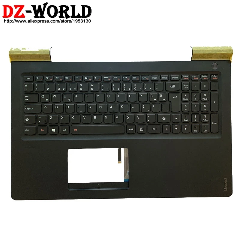 

Новый оригинальный корпус C, верхний корпус с турецкой клавиатурой для ноутбука Lenovo Ideapad 700-15ISK 5CB0L03505