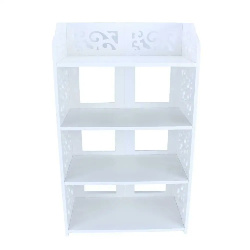 4 ярусная полка для обуви подставка хранения органайзер шкаф книжная