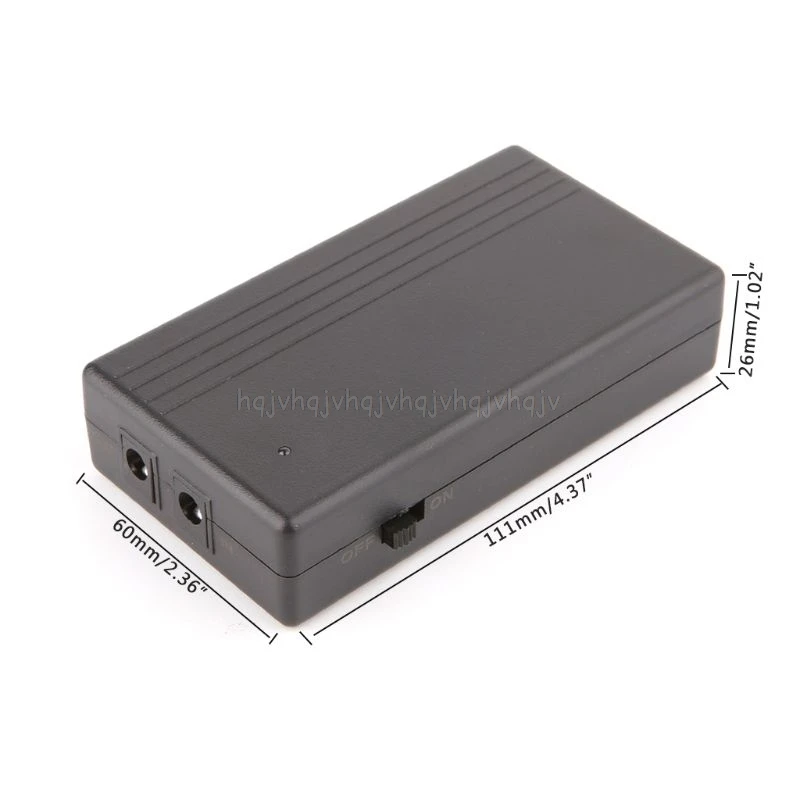 12V2A 22.2W UPS Uninterrupted Backup Power Supply Mini Battery For Camera Router O12 19 dropship | Обустройство дома