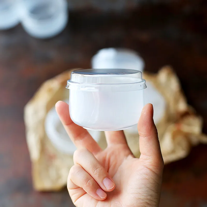 Высококачественные прозрачные u-образные пластиковые чашки для выпечки желе 140