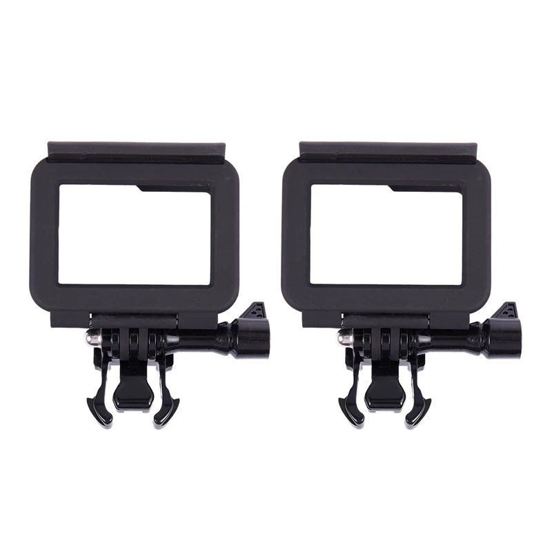 

Top Deals 2X Plastic Protective Standard Border Frame Case For Gopro Hero 5 Black Action Camera