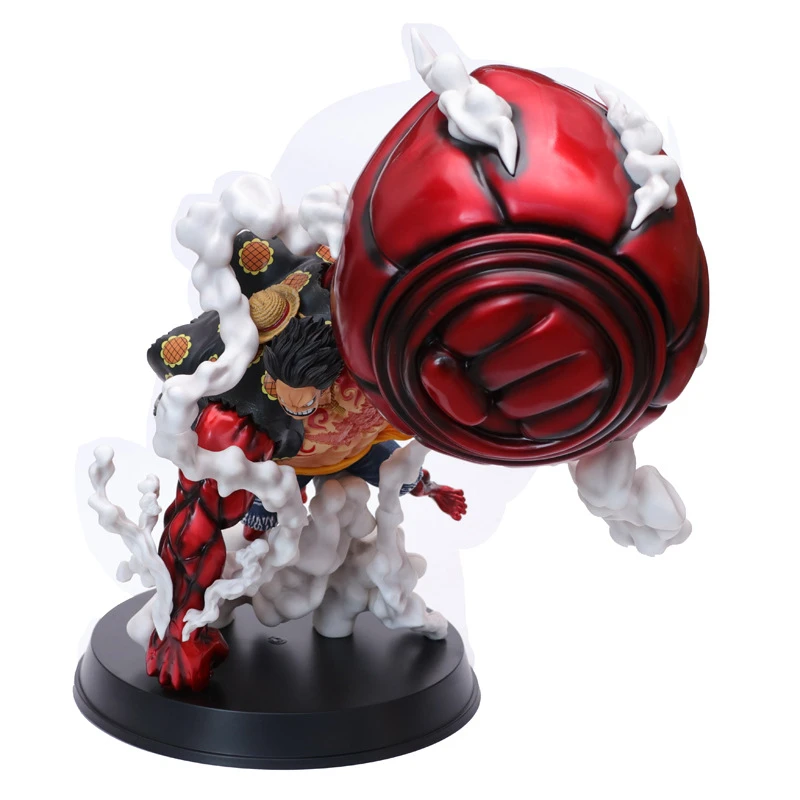 Аниме One Piece Monkey D Luffy GEAR 4 KONG GUN GK статуя ПВХ фигурка Коллекционная модель игрушки