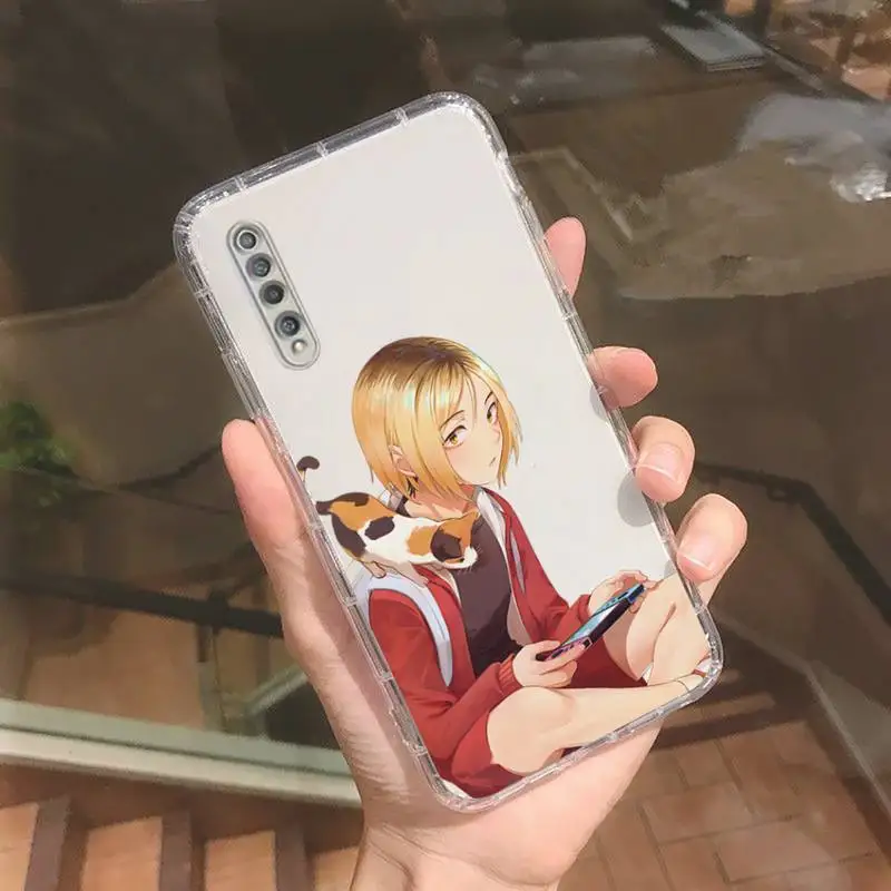 

Kenma Kozume of Haikyuu Phone Case Transparent For Xiaomi Redmi note 3 9 7 4 8 8T 10 CC9E 11ULTRA T lite PLAY pro 4G 5G