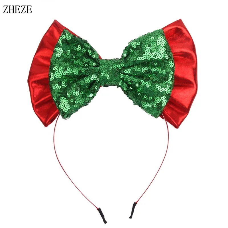 Головной убор с блестками и металлическим блеском для детей аксессуары волос 5