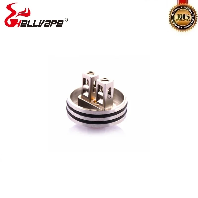 Оригинал Hellvape Passage RDA 24 мм Vape Tank 810 Кобра капельная насадка двойная катушка сборка