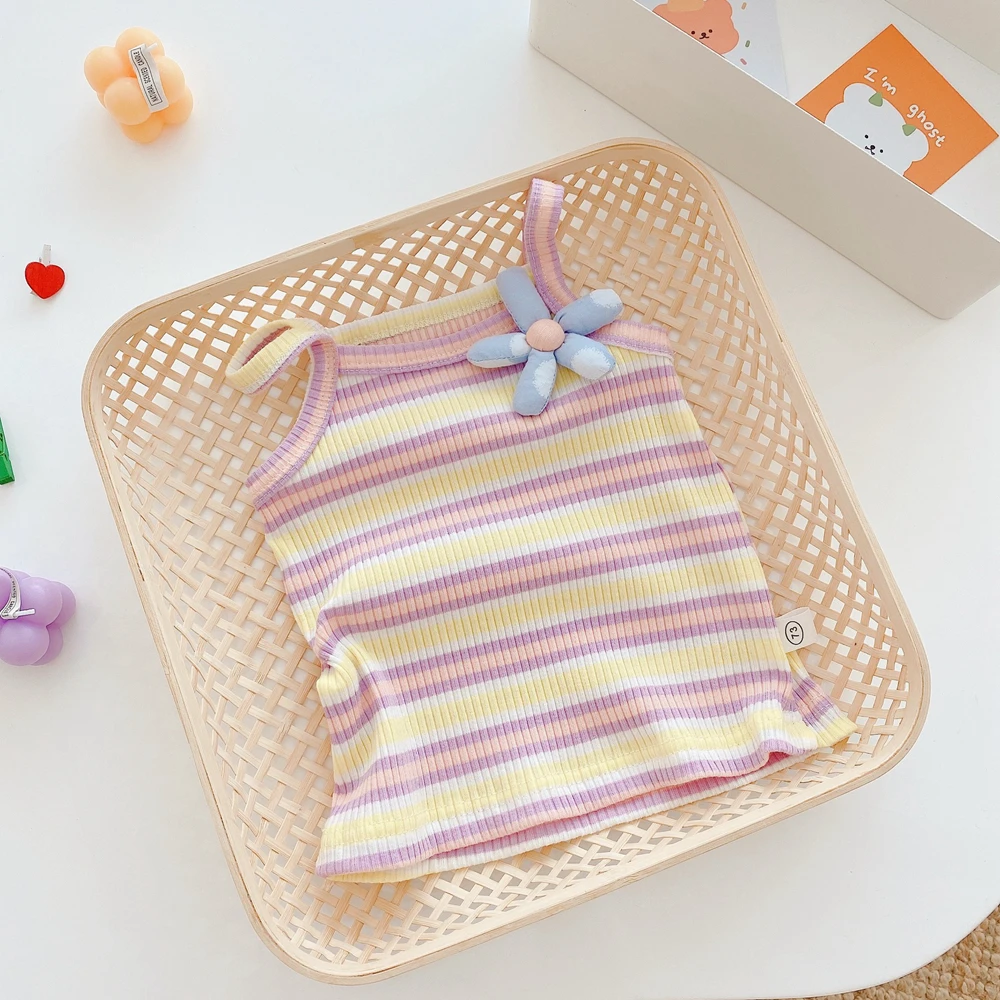 Яркий треугольный цельный ремешок в стиле Hyuna для маленькой девочки лето 2021 |