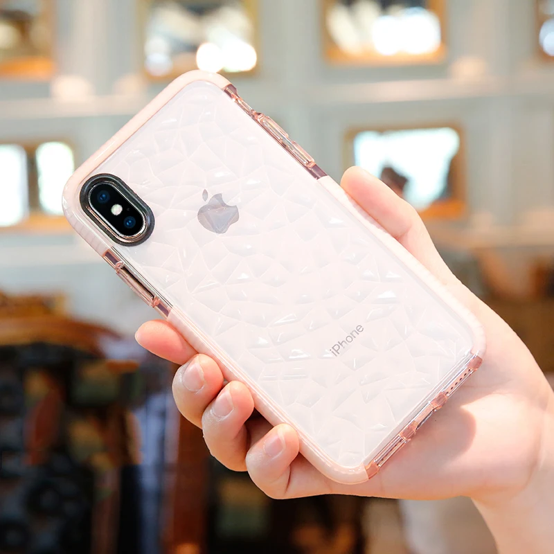 Плотный двухслойный Прозрачный чехол для Samsung S10 S9 S8 Plus S10e Note 9 мягкий из ТПУ iphone XS