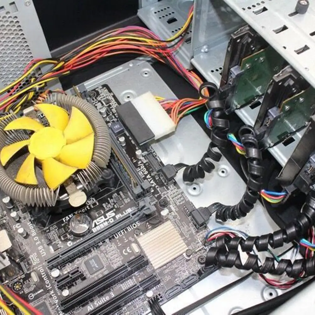 Блок питания ATX 24Pin 90 градусов Мощность переходник гнездо 4 до 24P мужской