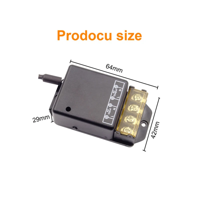 433 MHz wireless remote control motor water pump exhaust fan switch AC 110V 220V 1CH 30A high power relay receiving controller |