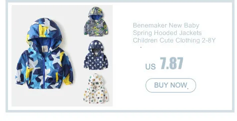 Benemaker/весенние куртки-бомберы для мальчиков и девочек детская одежда От 2 до 8 лет куртка динозавр, монстр, Детская ветровка, детские пальто YJ047