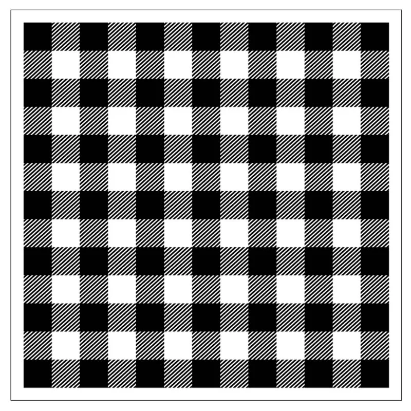 Прозрачные штампы с рождественскими пожеланиями решетчатая прямоугольная рамка