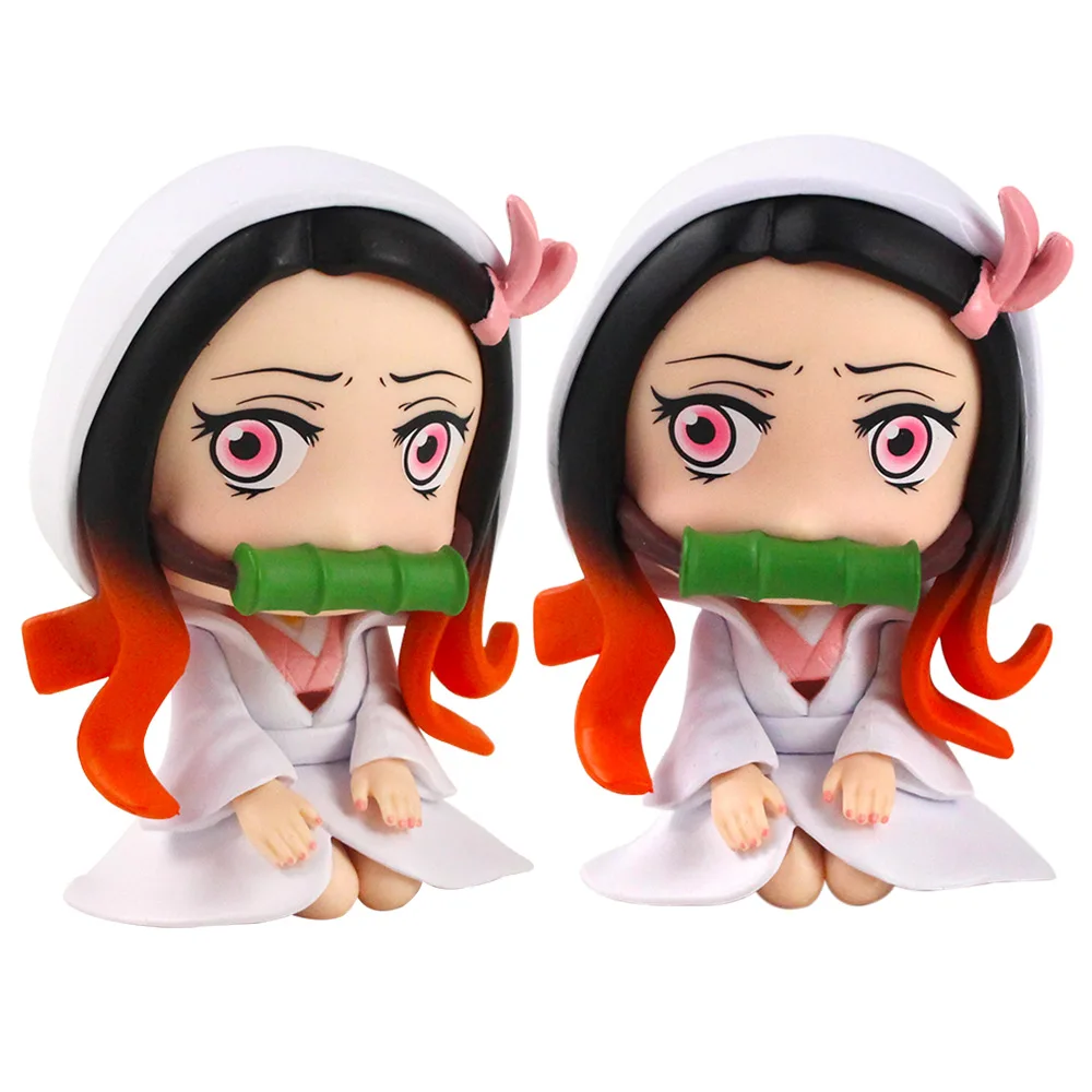 Высота каблука 10 см Kimetsu без Yaiba камадо демон убийца Nezuko белый кимоно версии