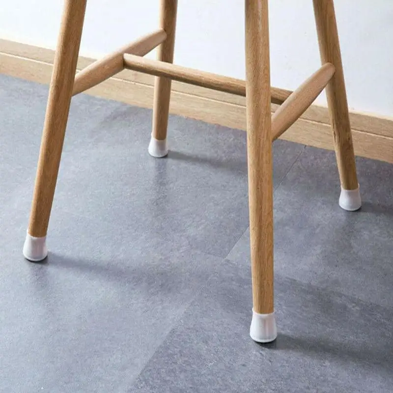 

8/16pcs Table Chair Stool Protection Foot Cover Silicone Wear-resistant Non-slip Thick Protector Table Chair Furniture Pads T8M6