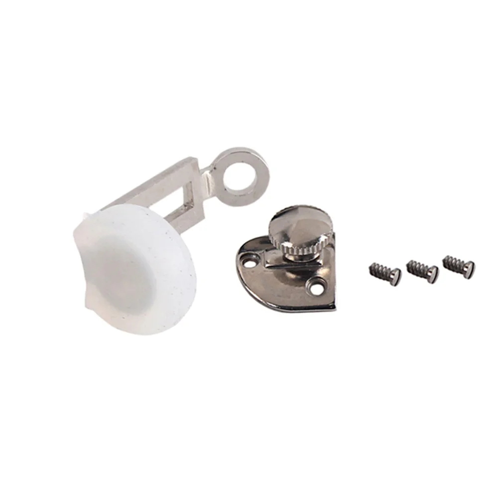

1 Set Clarinet Thumb Rest Finger Protector with Screws Clarinet Parts Woodwind Replacement Parts (White)