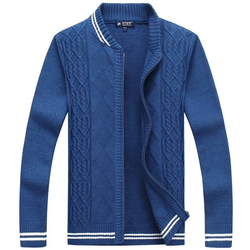 2019 акция толстое осенне зимнее пальто кардиган на молнии свитер с воротником