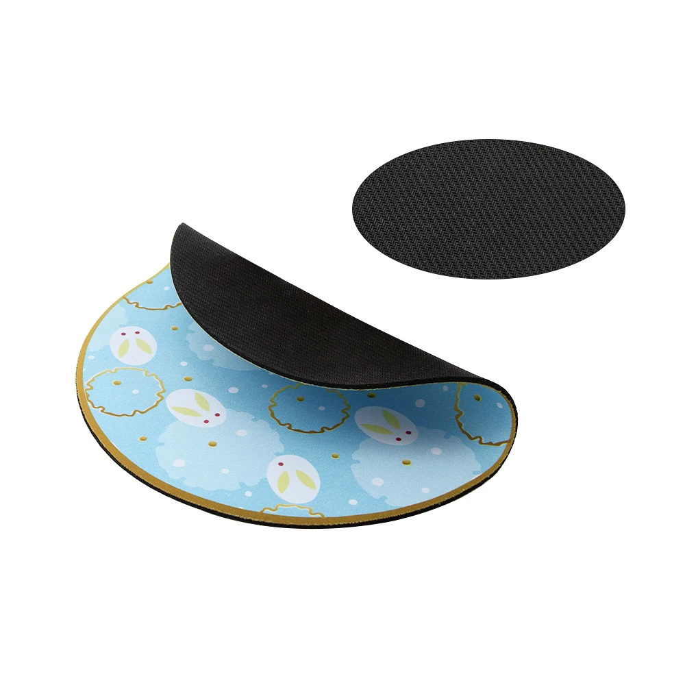 Round Mouse Pad Mini Portable Soft Gaming Mat For Office Girl Gift Pink Computer Gamer Mousepad Laptop PC Accessories | Компьютеры и