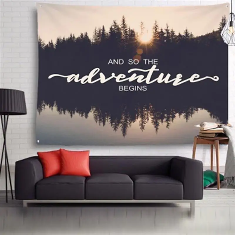 

95*73cm Home Decor Polyester Printed Tapestry Wall Home Decor Fabric Polyester Printed Tapestry Wall Hanging Fabric
