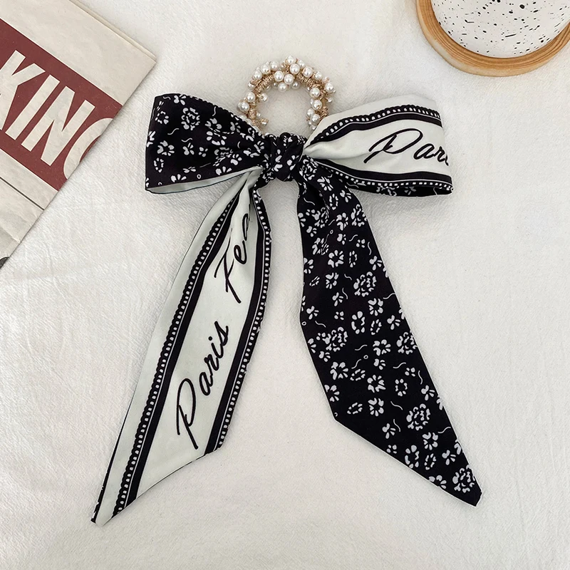 

Summer Headdress Bow Hair Rope Hair Tie Rope Streamer Hair Tie Hair Band