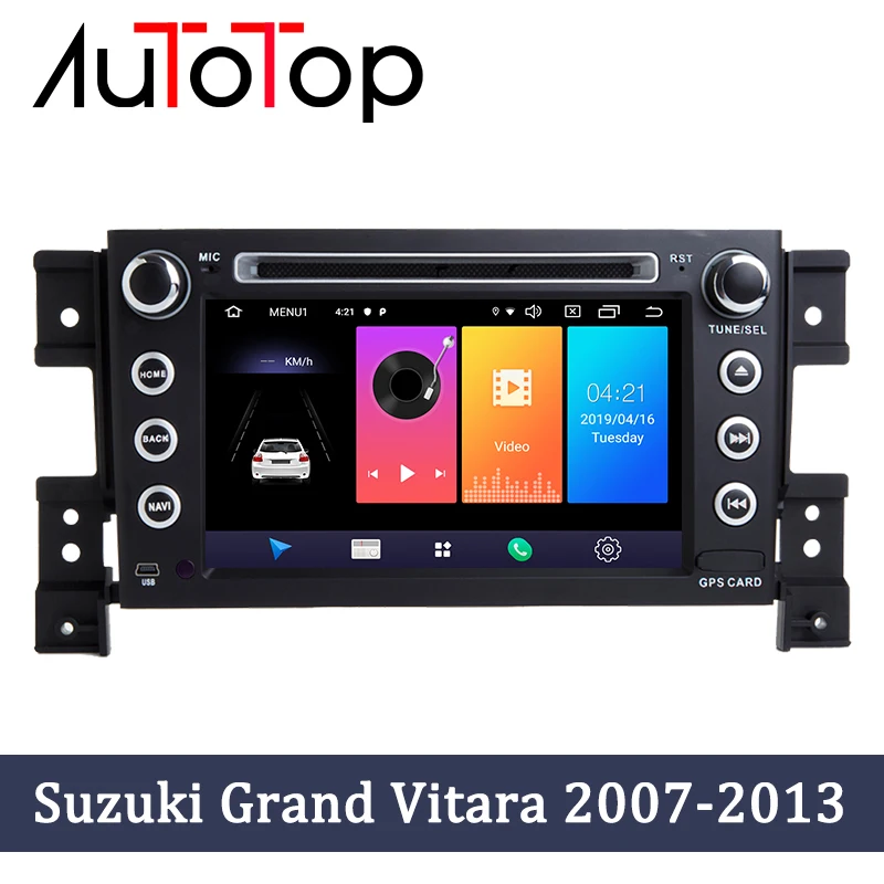 Автомагнитола AUTOTOP 2 Din мультимедийный плеер с экраном 7 дюймов DVD-плеером радио