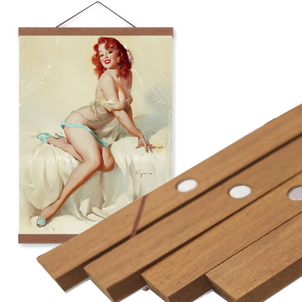 Картина Фоторамка холст стена искусство рукоделие рамка вешалка Дерево Вешалка