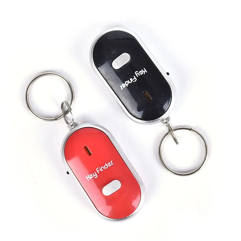 Smart Keyring Whistle Keychain Tracker Anti-Lost Finder Sound Control LED Key | Электроника