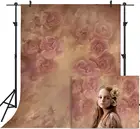 Абстрактный Цветочный фон для фотографии новорожденных детей портретный фон для фотостудии старый мастер текстура реквизит