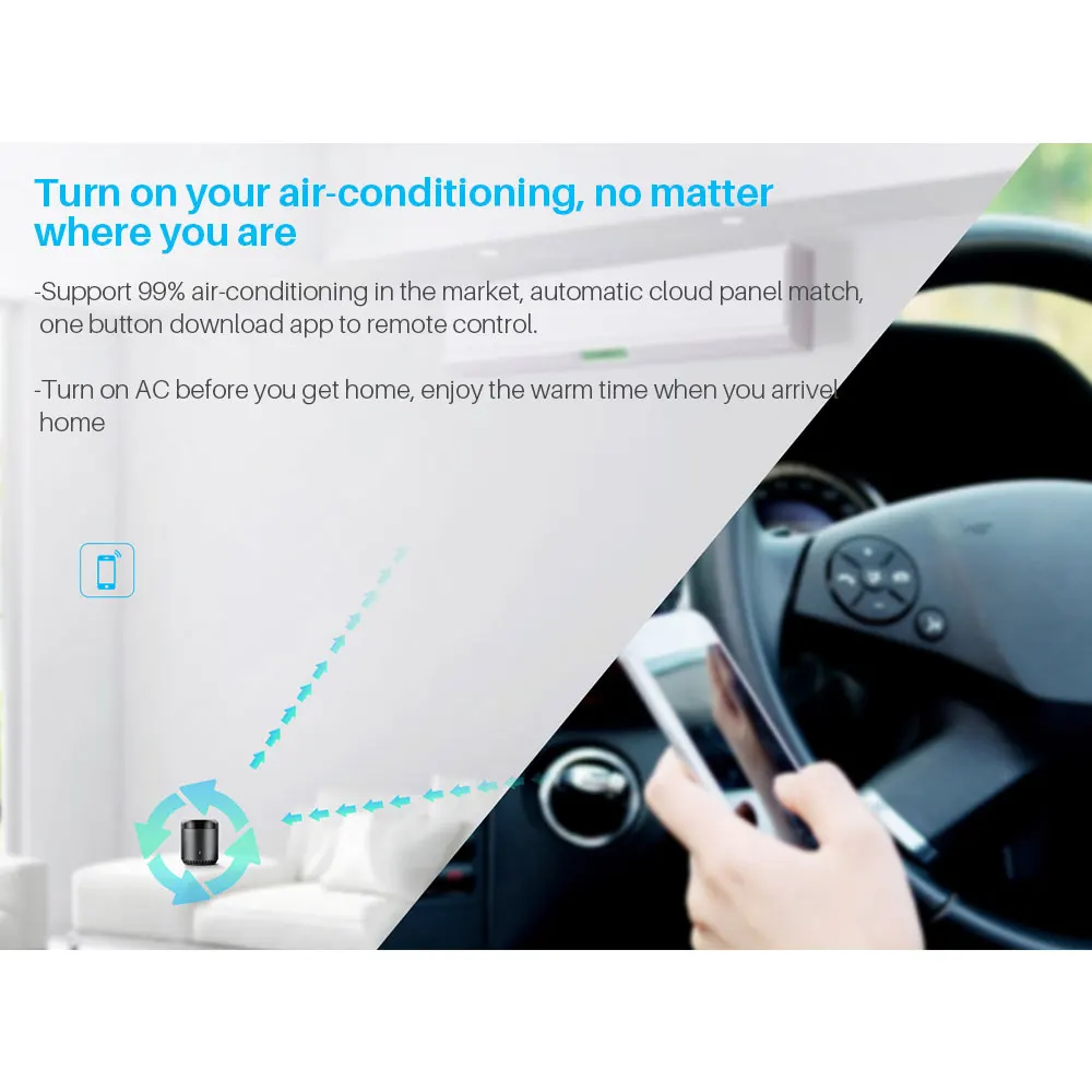 Пульт дистанционного управления Broadlink RM Mini 3 инфракрасный прибор для