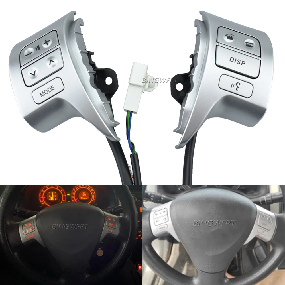 

For Toyota Corolla ZRE15 2007-2010 Steering Wheel Audio Control Switch 84250-02200 84250-12020