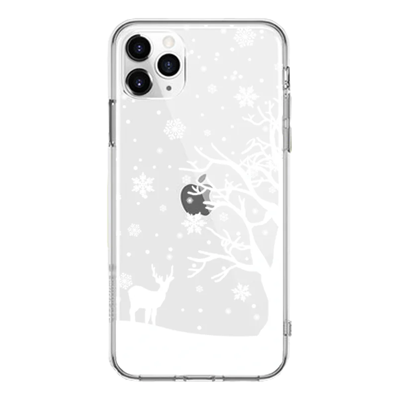 04 11Pro Мягкий силиконовый чехол для Apple iPhone 8 8 Plus X XS Чехлы для MAX XR iPhone8 Оболочка год Рождество лучший модный подарок - Цвет: 04