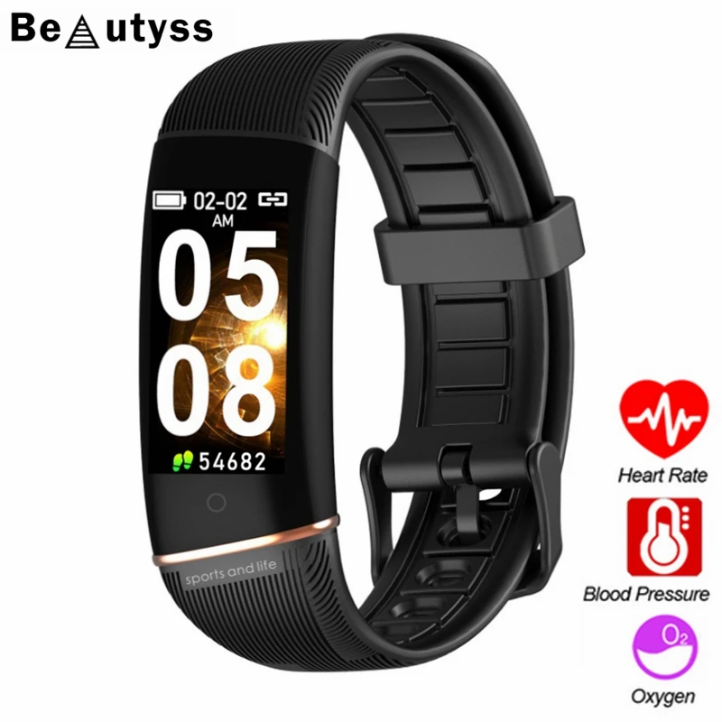 Beautyss умный Браслет E99 спортивный смарт фитнес трек Монитор сердечного ритма amazfit