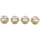 Набор золотых верхних головных уборов для Gibson, кнопки из золотой фольги для Les Paul