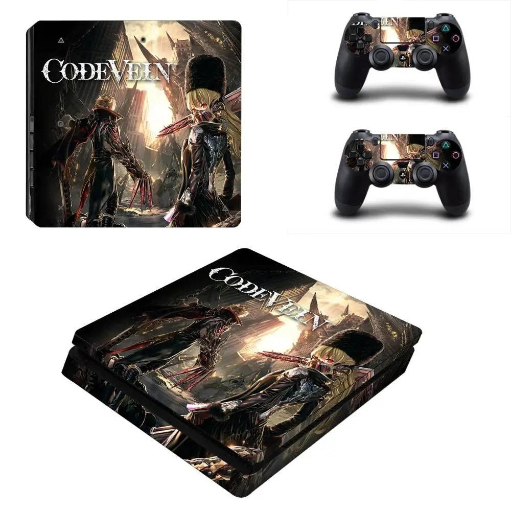Виниловая наклейка с кодовым рисунком для PS4 Slim Skin Playstation 4 DualShock консоль и