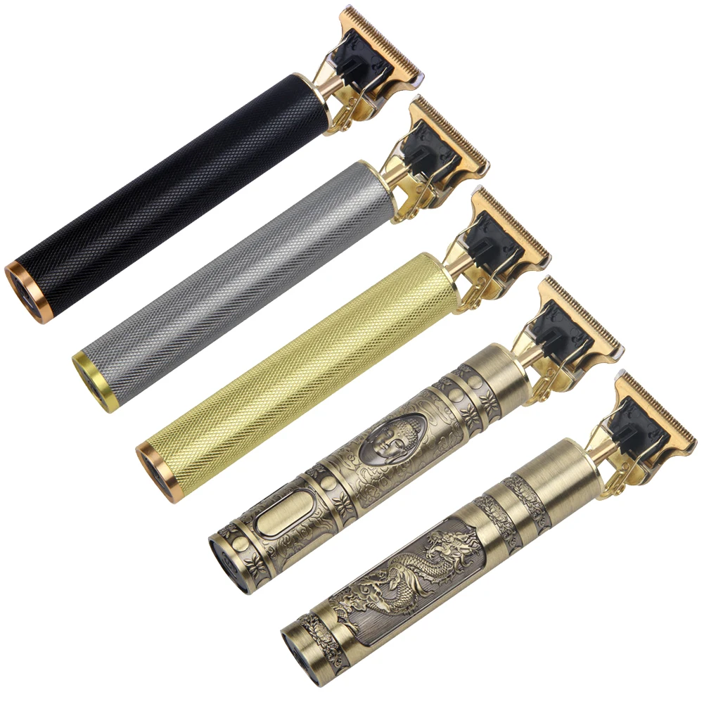 USB-триммер для волос профессиональная электрическая машинка стрижки бороды