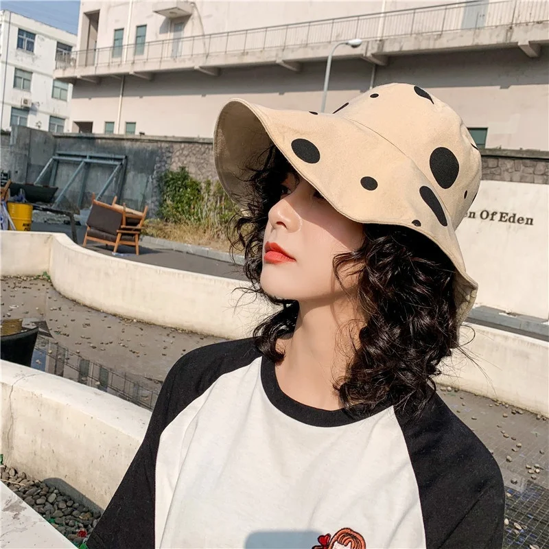

Summer Foldable Bucket Hat Women Outdoor Sunscreen Fisherman hat