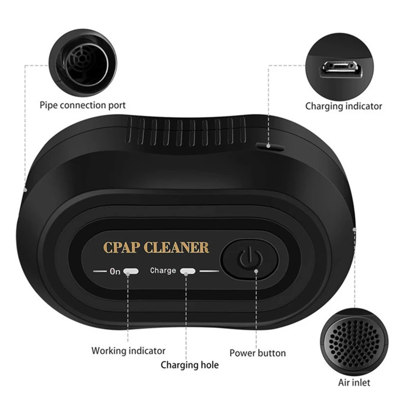 CPAP очиститель костюмы для Машина маска регулярные и с подогревом шланг Труба |