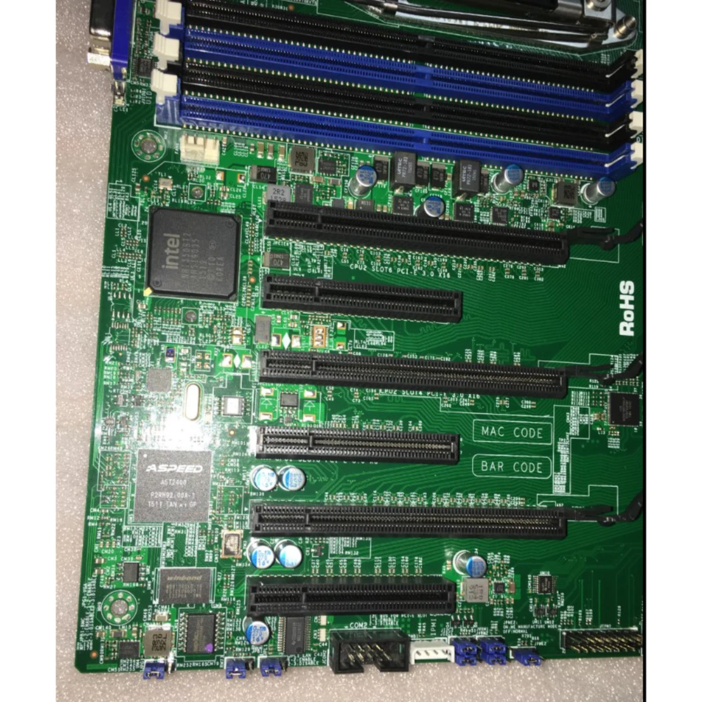 100% рабочая материнская плата для сервера Supermicro X10DRi MBD-X10DRi C612 2011 V3 X99 DDR4 V4 M.2
