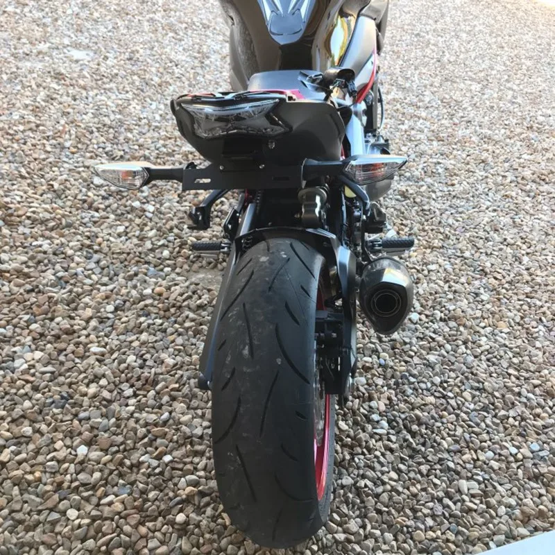 Держатель номерного знака для KAWASAKI Z900 2017 2018 2019 мотоцикла ХВОСТ Tidy Fender Eliminator