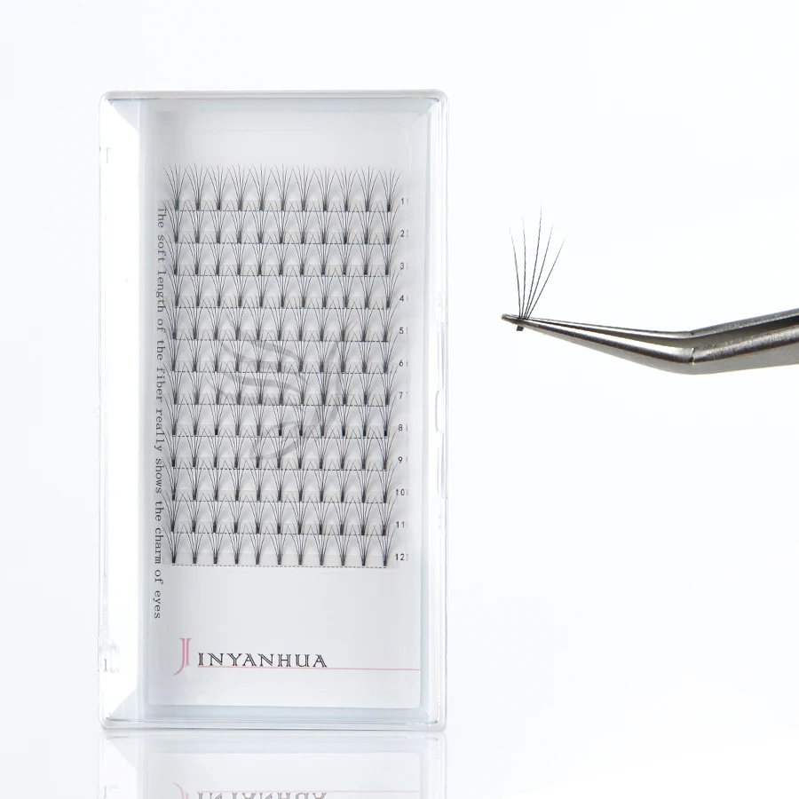 Ресницы норковые 4d 12 рядов безграничные мягкие натуральные накладные ресницы