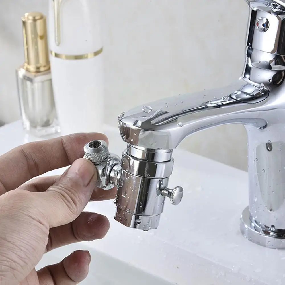 

Switch Faucet Adapter 360° Rotatable Universal Splash Tap Filter Connectors Diverter Water Sink Saving Kitchen Splitt O9c9
