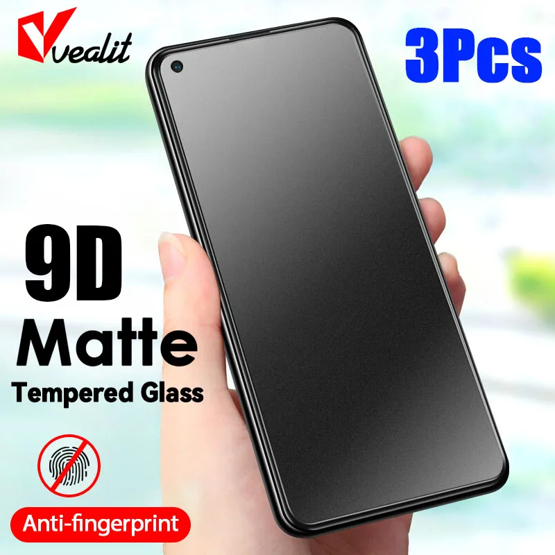 

3pcs Matte Glass for OPPO Realme Narzo 30 20 10 10a 30a X7 Max X50 X2 Pro V11 C21 C17 C25S C20A C11 GT Neo Screen Protector