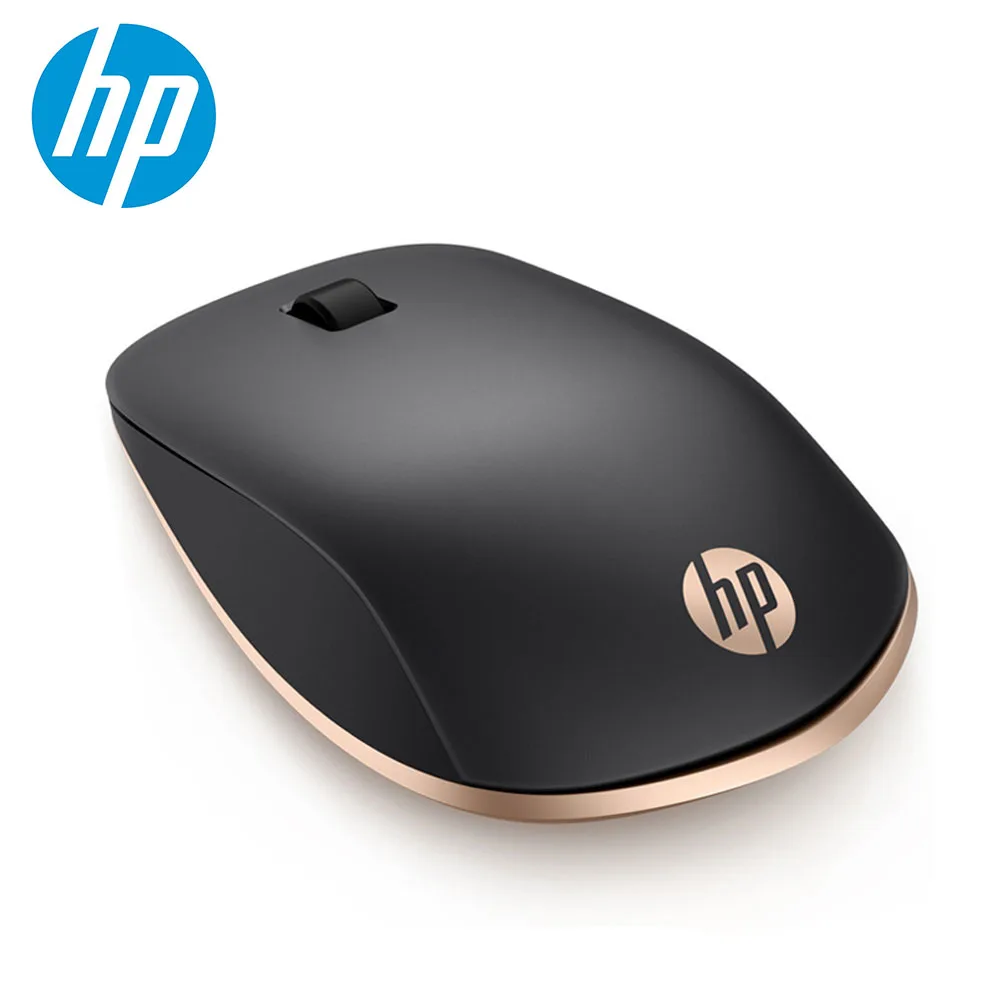 Беспроводная Бесшумная Bluetooth-Мышь HP тонкая портативная мини-мышь для ноутбука ПК