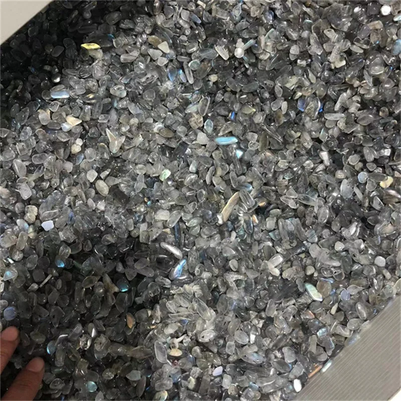 

Оптовая продажа, натуральные камни-лабрадорит, полудрагоценный камень-Гравий, лечебные Кристальные чипсы для украшения