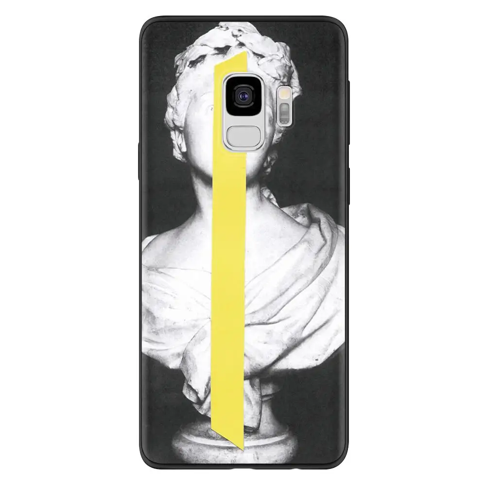 wnshuang Мона Лиза Скульптура чехол s для samsung Galaxy A50 A30 A5 A7 A9 A8 A6 плюс A3 для samsung S9 S8 S10 S6 S7 Edge Plus чехол - Цвет: wnshuang