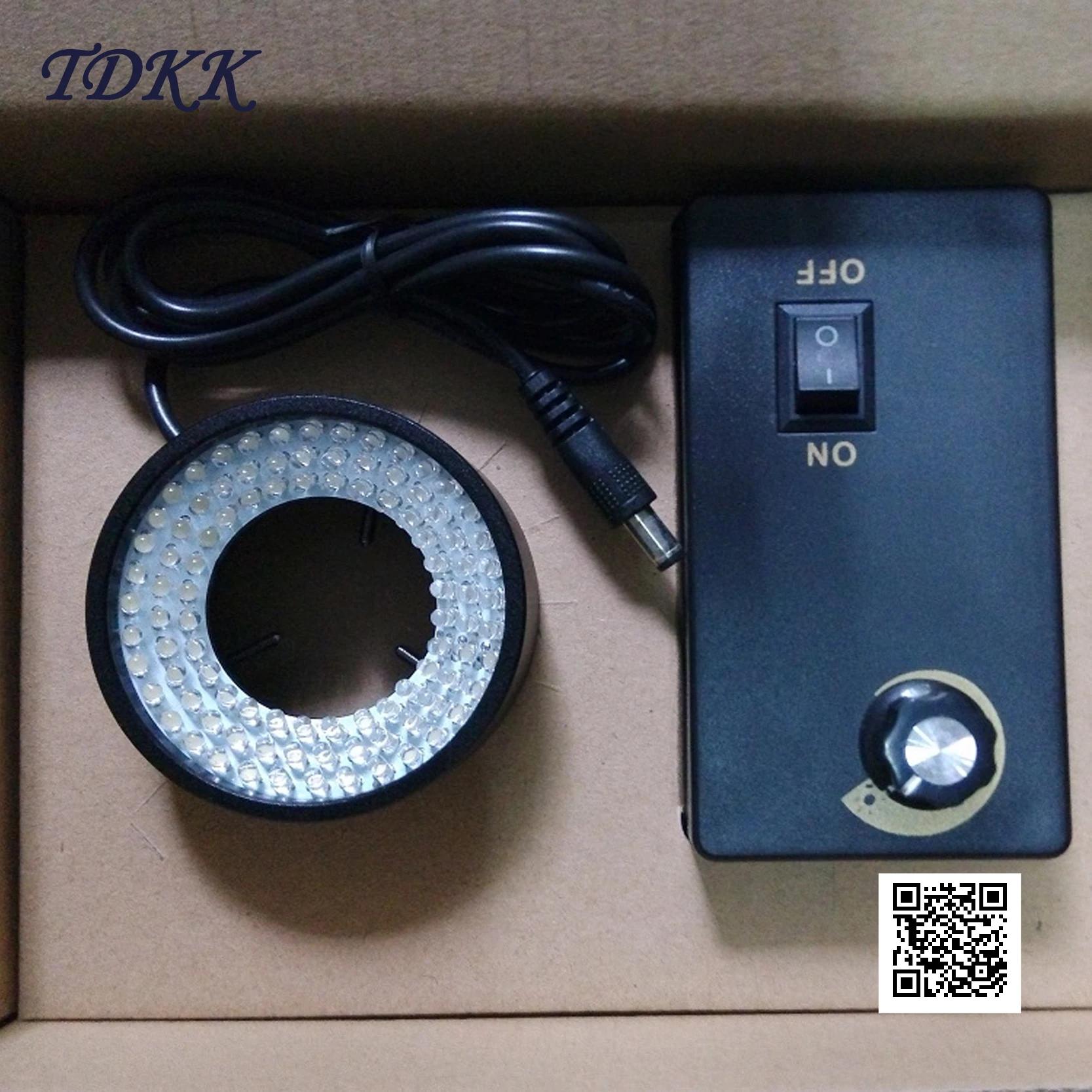 Светильник для микроскопа с CCD-матрицей внутренний диаметр 50 мм 96 ламп 6-10 Вт 220 В