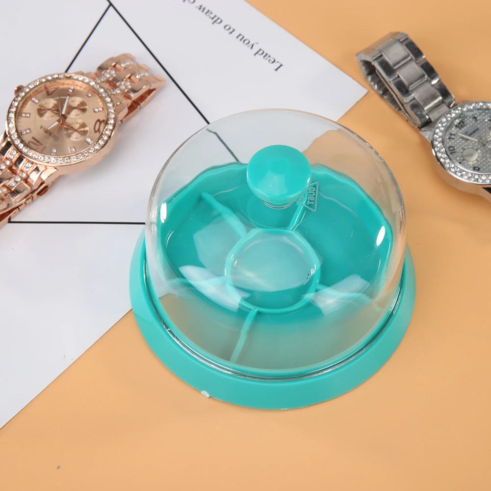 6 слотов для часов вакуумная Пылезащитная крышка с лотком запасной протектор