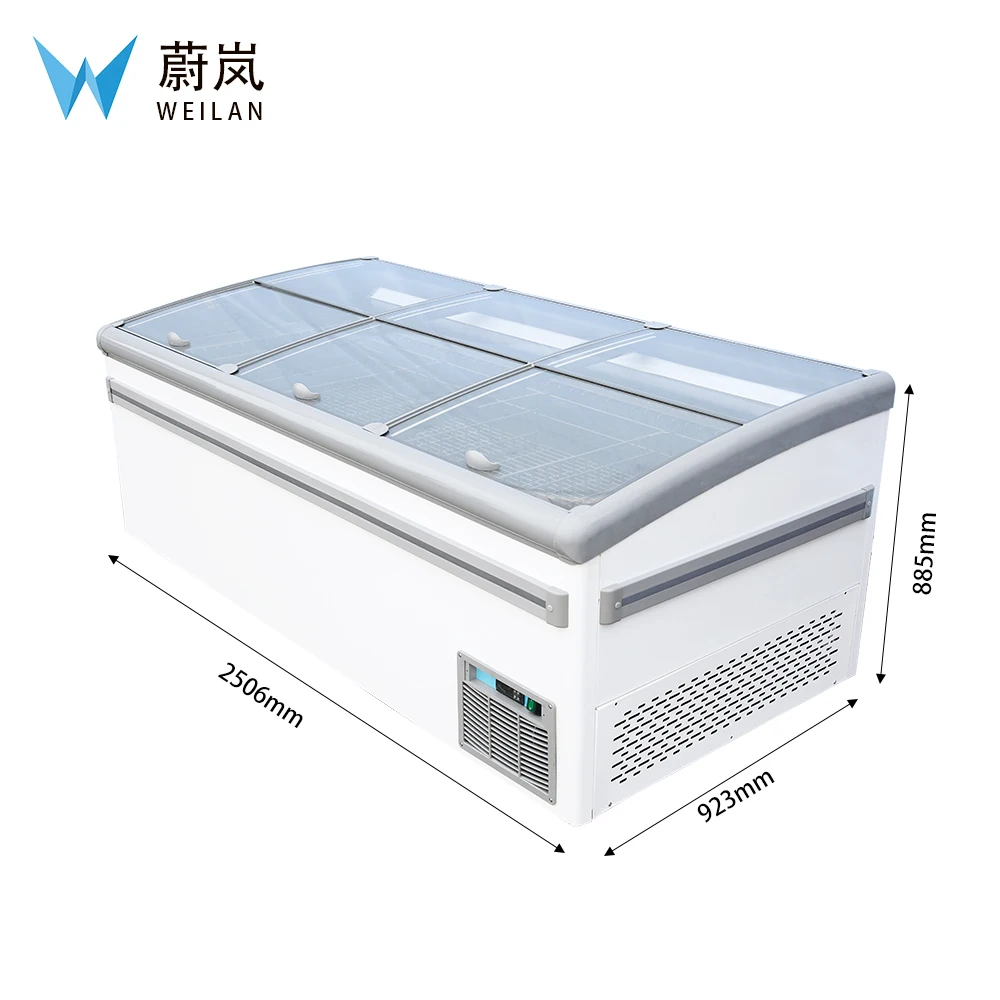 Промышленная морозильная камера для супермаркета | Бытовая техника