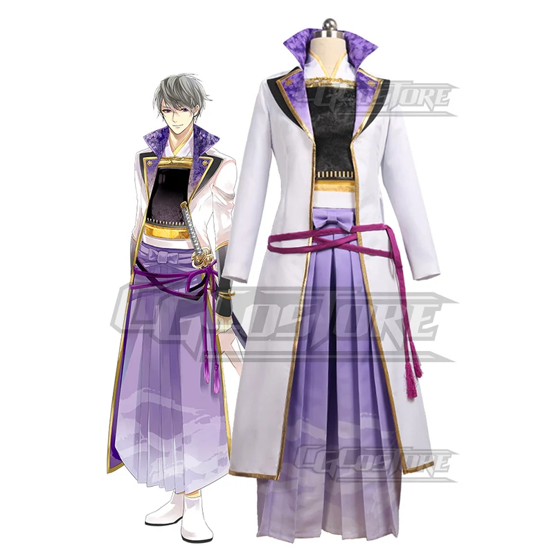 

Ikemen Sengoku Ishida Mitsunari Косплей Костюм Аниме платья Рождество Хэллоуин Бесплатная доставка CG326