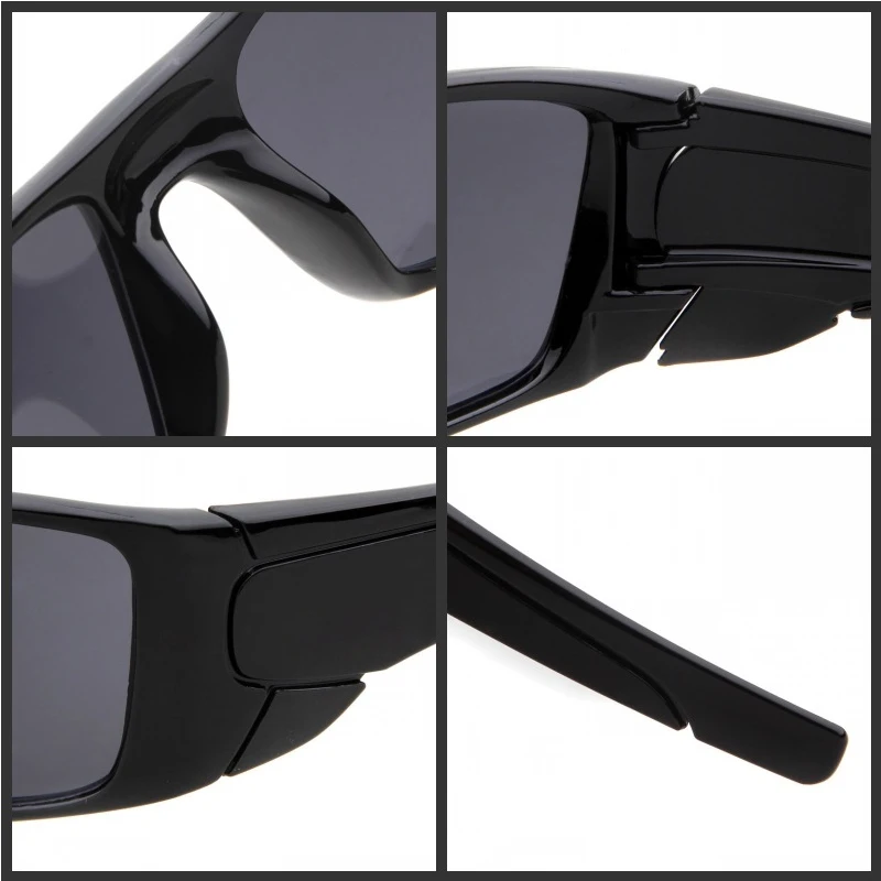 Мужские Ретро Квадратные Солнцезащитные очки для спорта на открытом воздухе